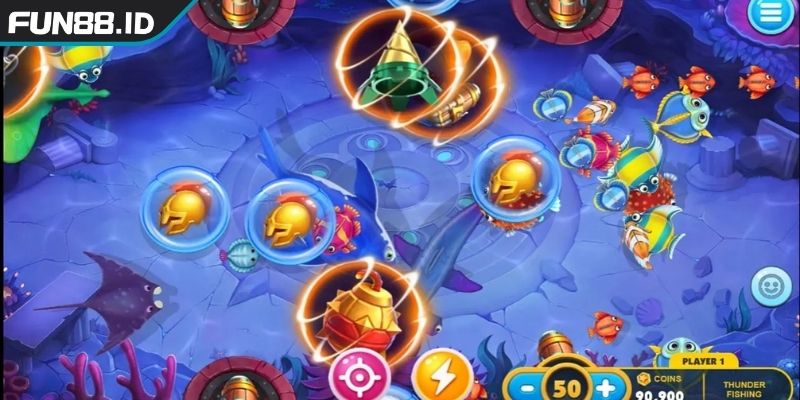 Bắn Cá Biển Sâu - Săn Mồi Đổi Thưởng Cực Đã Tại FUN88 2 Tính năng chơi Săn Cá Biển Sâu tại FUN88 bạn cần biết