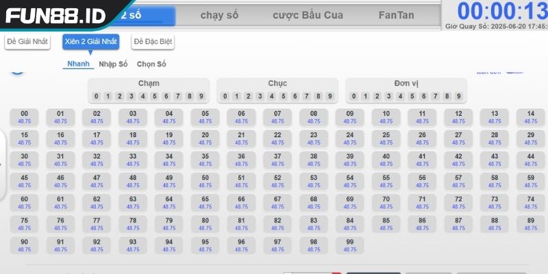 Xổ Số VIP - Cơ Hội Trúng Lớn, Trải Nghiệm Đẳng Cấp Tại FUN88 3 Chơi theo cầu xiên dễ thắng